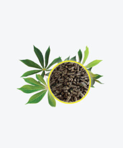 กากใบมันสำปะหลัง อัดเม็ด